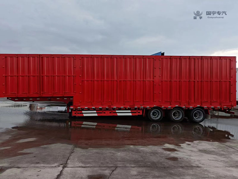 廂式半掛車，促進物流業發展！