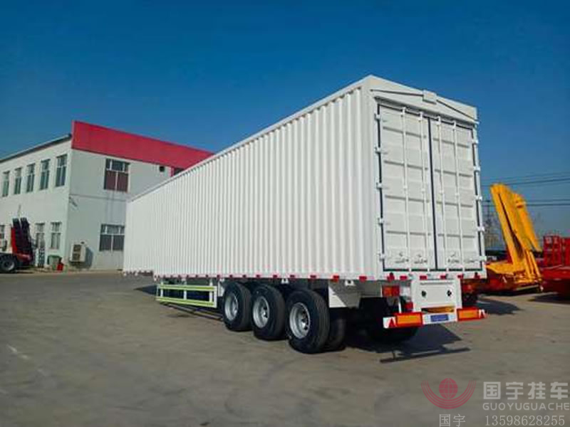 廂式半掛車:物流行業的變革者